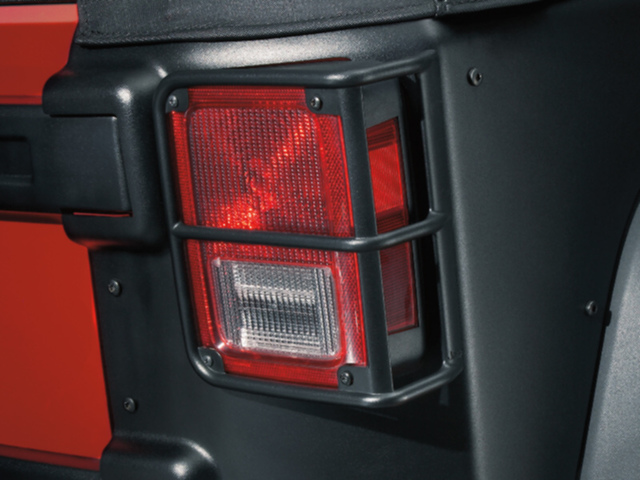 82210270AD - Mopar Accessories - Component Parts: Tail Lamp Guards, Satin Black for MOPAR Image