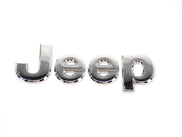55157089AC - Exterior Ornamentation: Hood Nameplate for Jeep: Cherokee, Grand Cherokee, Liberty Image