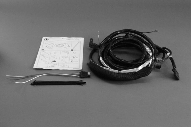 82209280AG - Carriers &amp; Cargo Hauling Accessories: Trailer Tow Wiring Harness for Jeep: Compass, Patriot Image