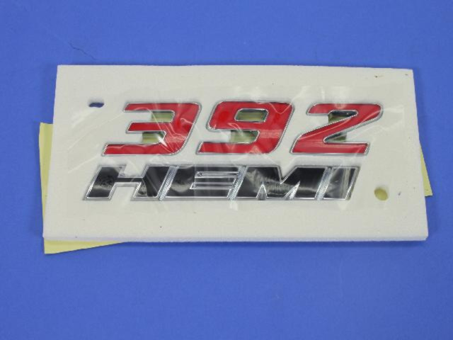 68086136AE - Exterior Ornamentation: Front Fender Nameplate, Right for Dodge: Challenger, Charger Image