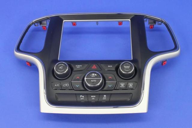 68249256AA - Air Conditioners and Heaters: Vehicle Feature Controls Center Stack for Jeep: Grand Cherokee Image