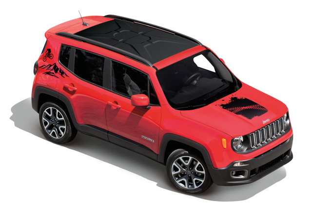 82214823AC - Exterior Accessories: BMX Black Graphic for Jeep: Renegade Image