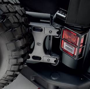 82214770AC - Carriers &amp; Cargo Hauling Accessories: Tailgate Hinge Reinforcement System for MOPAR Image