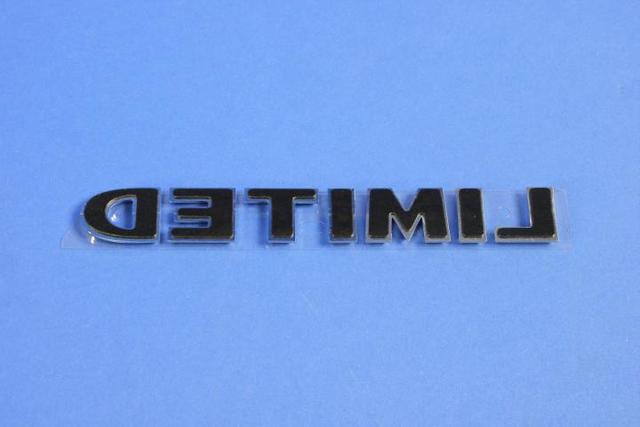 68241037AA - Exterior Ornamentation: Liftgate Nameplate for Jeep: Grand Cherokee, Grand Cherokee WK Image