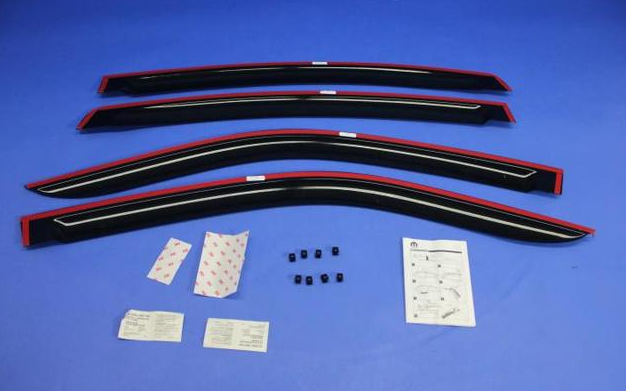 82216023AA - Exterior Accessories: Side Window Air Deflectors for Jeep: Grand Cherokee Image