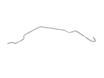 68169564AA - Brakes: Brake Tube, Right for Mopar Image