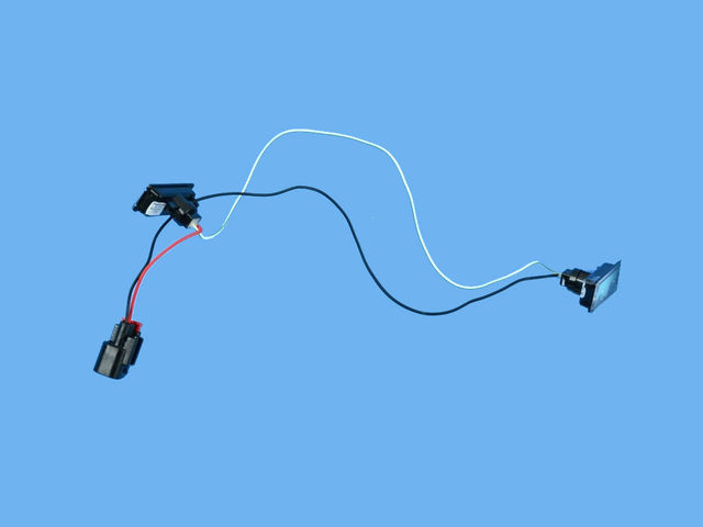 68228927AA - Electrical: License Plate Lamp for Jeep: Compass, Grand Cherokee, Grand Cherokee WK, Patriot Image