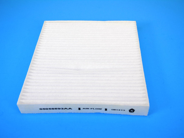 5058693AA - Air Conditioners and Heaters: Cabin Air Filter for Chrysler: 200, Sebring | Dodge: Avenger, Caliber, Journey | Jeep: Compass, Patriot | Ram: 1500, 3500 Image