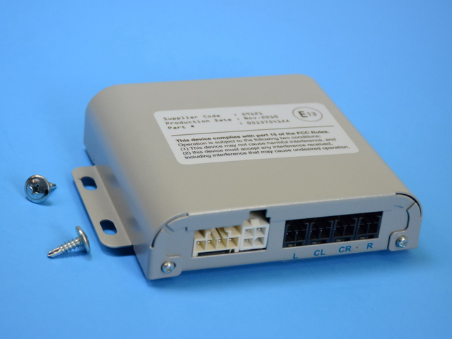 5137541AA - Mopar Accessories - Component Parts: Parking Assist Module for Chrysler: 300, Aspen, Crossfire, Pacifica, PT Cruiser, Sebring, Town &amp; Country | Dodge: Avenger, Caliber, Caravan, Challenger, Charger, Durango, Grand Caravan, Journey, Magnum, Nitro | Jeep: Compass, Grand Cherokee, Liberty, Patriot | Ram: 1500, 2500, 3500 Image