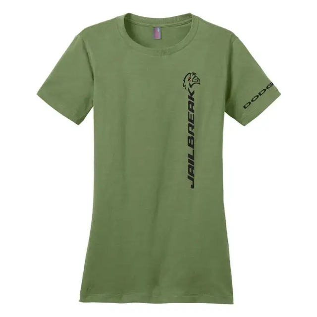 15CDV - : Jailbreak Women's Fresh Fatigue T-Shirt for Dodge Apparel Image