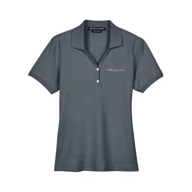 159YE - : Women's Pima Cotton Polo for Chrysler Apparel Image