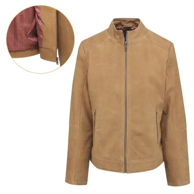 1592T - : Grand Wagoneer Women's Custom Suede Jacket for Jeep Apparel Image