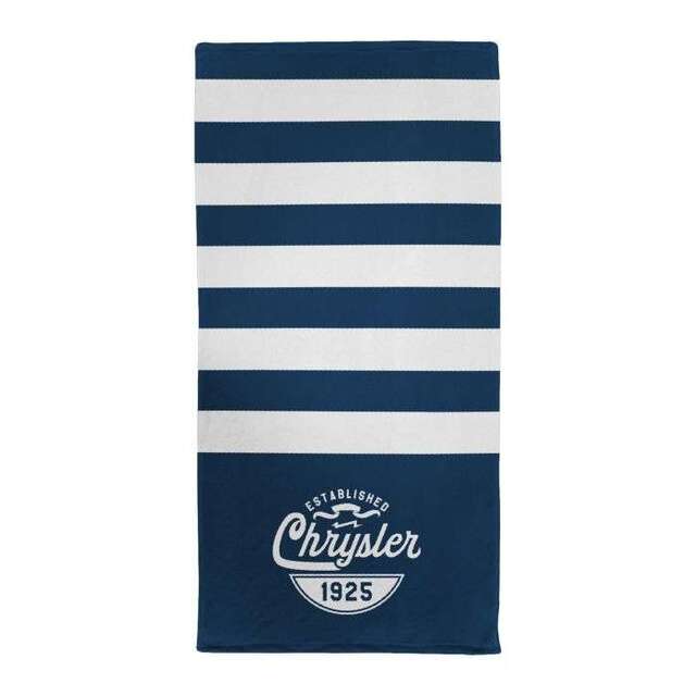 159FW061Y38 - : Microfiber Velour Beach Towel for Chrysler Apparel Image