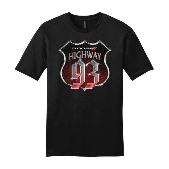 15CKT - : Highway 93 Men's T-Shirt for Dodge Apparel Image