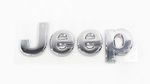 55157088AC - Exterior Ornamentation: Jeep Nameplate for Jeep: Commander, Compass, Grand Cherokee, Liberty, Patriot, Wrangler, Wrangler JK Image