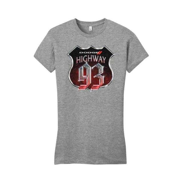 15CKR - : Highway 93 Women's Fitted T-Shirt for Dodge Apparel Image