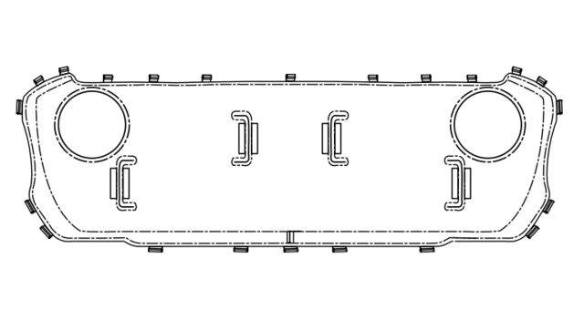 82215366 - Exterior Accessories: Diesel Front End Cover for Jeep: Gladiator, Wrangler Image