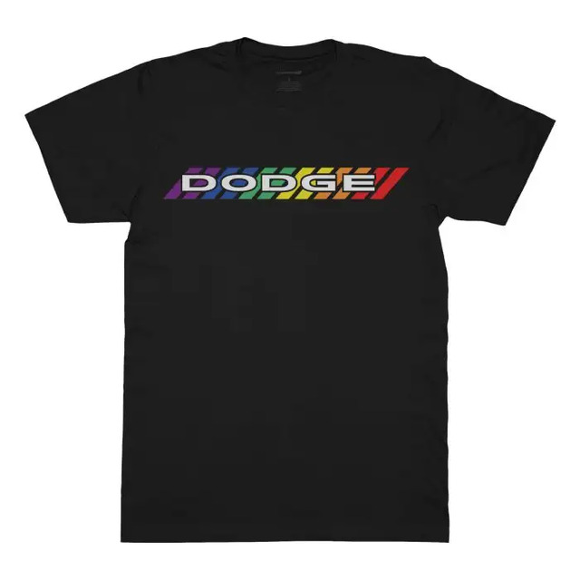15AR5 - : Men's Rainbow Graphic T-Shirt for Dodge Apparel Image