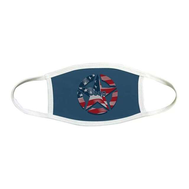 157MX091 - : Star American Flag Face Mask for Jeep Apparel Image