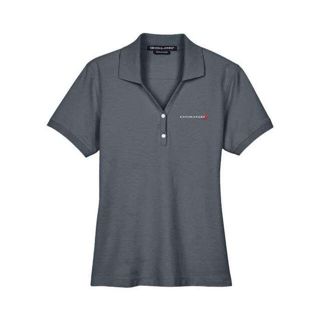 159YC - : Women's Pima Cotton Polo for Dodge Apparel Image