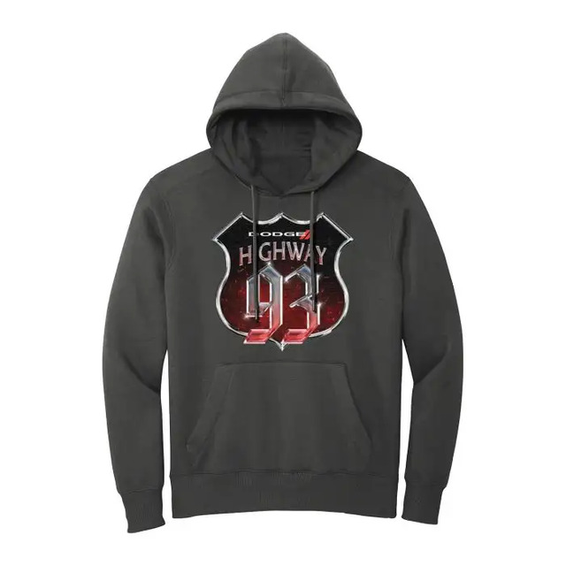 15CKP - : Highway 93 Men's Fleece Hoodie for Dodge Apparel Image
