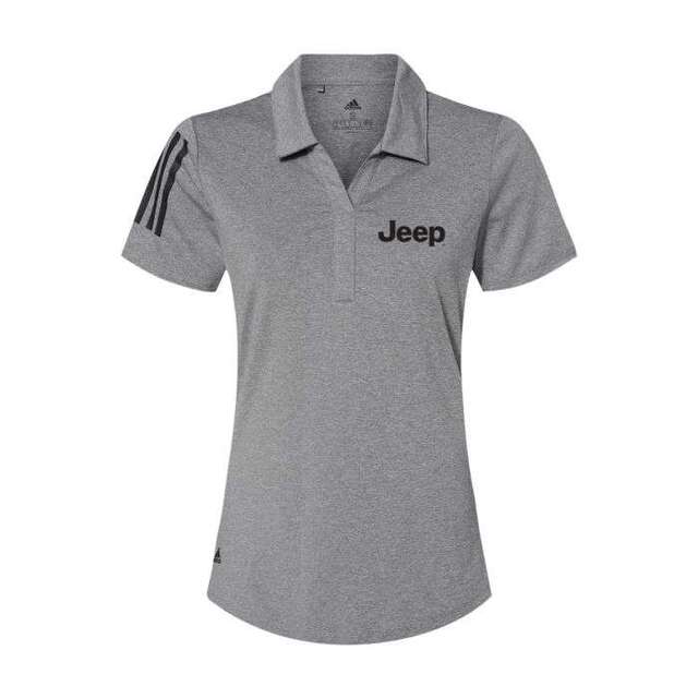 1308230081 - : Adidas® Womens 3-Stripes Polo for Jeep Apparel Image