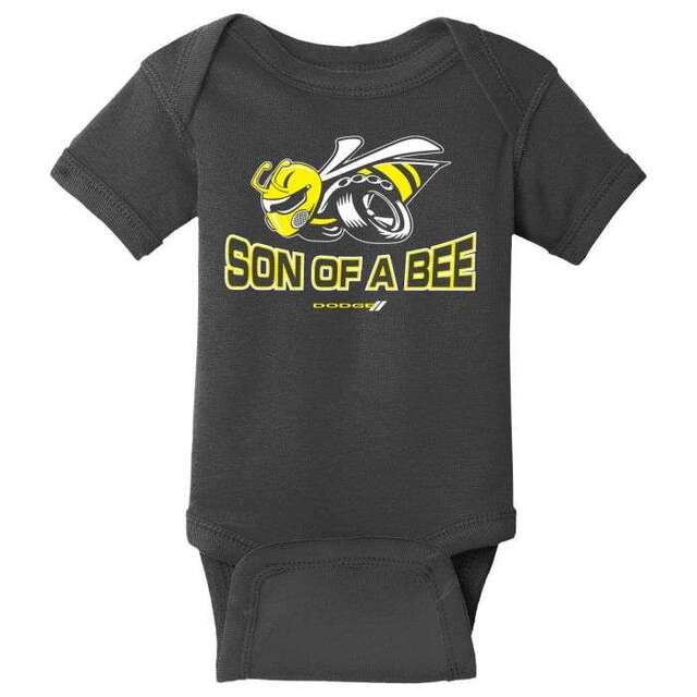 15C6T - : Infant Son Of A Bee Onesie for Dodge Apparel Image