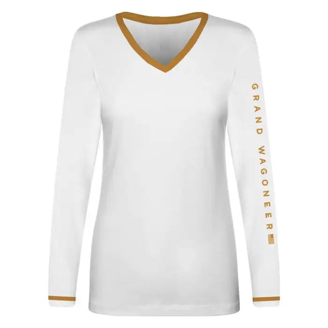 1592P - : Grand Wagoneer Women's Long Sleeve T-Shirt for Jeep Apparel Image