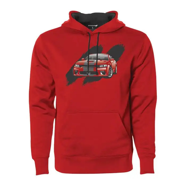 1599M - : Men's Charger Graphic Hoodie for Dodge Apparel Image
