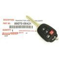 8907006421 - : OEM NEW Keyless Entry Transmitter Remote Fob Blank Key 2015-2017 Toyota Camry for Toyota: Camry Image