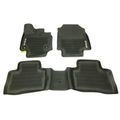 PT9084221520 - Interior: 2019-2025 Toyota Front &amp; Rear All Weather Floor Mat Set 3pc Black RAV4 for Toyota: RAV4, RAV4 Prime Image