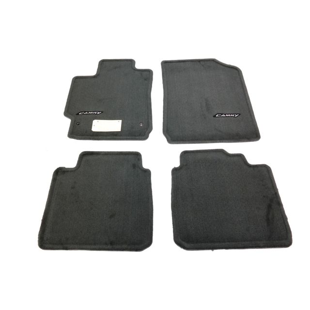 PT2063206012 - Interior: 2007-2011 Toyota Front &amp; Rear Carpet Floor Mats Dark Charcoal Camry for Toyota Image