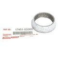 174510D060 - Exhaust: OEM NEW Exhaust Pipe Gasket Fits 2004-2006 Scion xA &amp; 2004-2006 Scion xB &amp; 2004-2005 Toyota Echo &amp; 2003-2006 Toyota Matrix &amp; 2016-2019 Toyota Tacoma for Scion: xA, xB | Toyota: Echo, Matrix, Tacoma Image