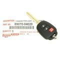 8907004020 - : OEM NEW Keyless Entry Transmitter Remote Fob Blank Key 2016-2018 Toyota Tacoma for Toyota: Tacoma Image