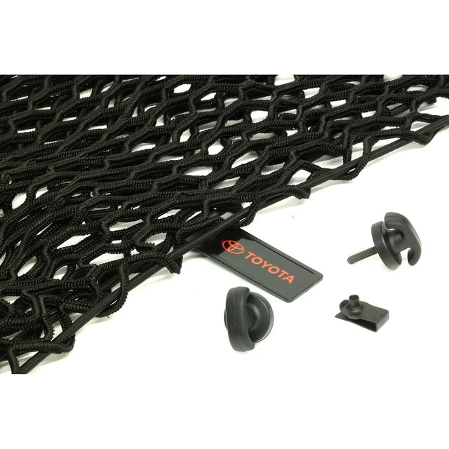 PT34702140 - Cargo Management: OEM NEW Rear Hideaway Cargo Net Envelope Style Black 2005-2019 Toyota Corolla for Toyota: Corolla Image