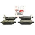 446647101 - : 2013-2015 Toyota Rear Right &amp; Left Brake Pad Set Prius Plug-In for Toyota: Prius, Prius Plug-In, Prius Prime Image