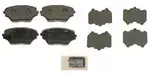 4465AZ011 - : 2001-2005 Toyota Rav4 Front Brake Pad Set with Shim Kit for Toyota Image