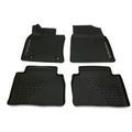 PT9080318120 - Interior: 2018-2024 Toyota Front &amp; Rear All Weather Floor Mats Liners Black Camry Hybrid for Toyota: Camry Image