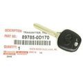 897850D170 - : 2018-2021 Toyota Transponder Master Ignition Blank Key Tundra for Toyota: Tundra Image