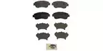 4465AZ008 - : 1999-2003 Toyota Sienna Front Brake Pad Set with Shim Kit for Toyota Image