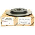 4243102200 - : OEM NEW Rear Right OR Left Brake Rotor 2009-2018 Corolla 2013 Matrix for Toyota Image