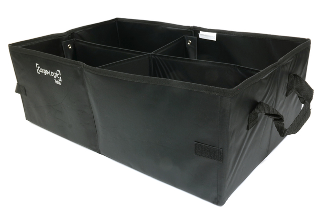PT42700120 - Interior: OEM NEW Collapsible Cargo Tote Black 4Runner 86 Avalon C-HR Camry Corolla FJ Cruiser Highlander Land Cruiser Matrix Mirai Prius Rav4 Sequoia Sienna Tacoma Tundra Venza Yaris for Scion: FR-S, iA, iM, tC, xA, xB, xD | Toyota: 4Runner, 86, Avalon, bZ4X, C-HR, Camry, Corolla, Corolla Cross, Corolla iM, Crown, FJ Cruiser, GR Corolla, GR Supra, GR86, Grand Highlander, Highlander, Land Cruiser, Matrix, Mirai, Prius, Prius C, Prius Plug-In, Prius Prime, Prius V, RAV4, RAV4 Prime, Sequoia, Sienna, Solara, Tacoma, Tundra, Venza, Yaris, Yaris iA Image