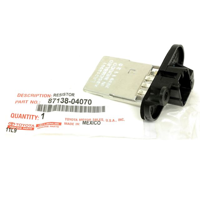 87138-04070 - OEM NEW Fan Motor Blower Resistor Fits 2005