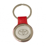 3581500 - : Round Mirror-etched Key Ring for Toyota Image
