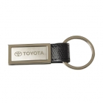 3581600 - : Rectangular Mirror-etched Key Ring for Toyota Image