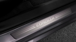 PT22802140 - : 2014-2019 Toyota Corolla - Door Sill Protectors, Brushed Aluminum for Toyota: Corolla Image
