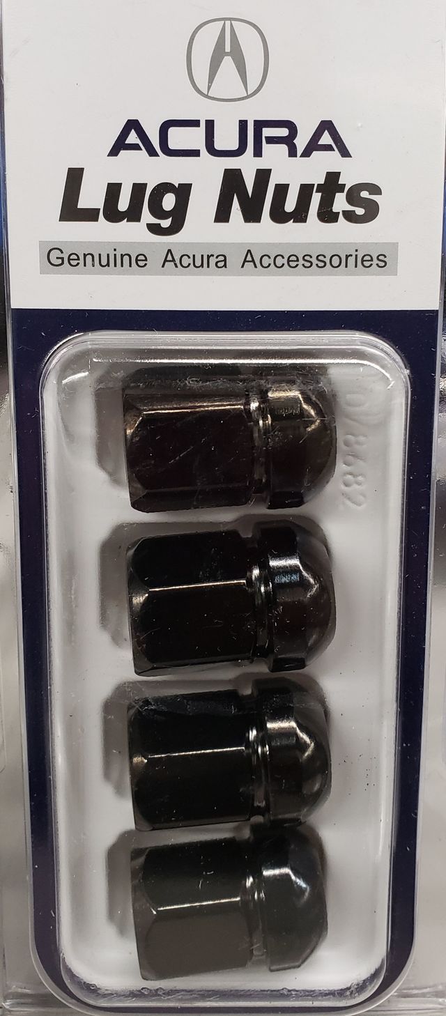 8W42TZ3200A - Wheels: Lug Nuts - Black ONLY 4 LUG NUTS IN KIT for Acura: ILX Image