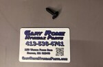 1249305207E - Body: License Frame Bolt for Hyundai Image