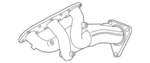 140D2EY02B - Exhaust: Exhaust Manifold for Nissan Image image