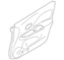 809005EF0A - Body: Door Trim Panel for Nissan Image image
